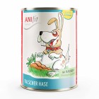 Dog Accessories Wet pet food Wrong Bunny (Falscher Hase) 400g 6 Piece -1- Anifit