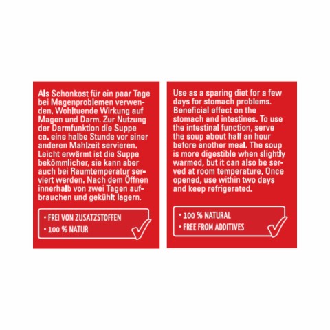 Cat Dog Accessories Supplements Moro's carrot soup (Karottensuppe) 390g 1 Piece -3- Anifit